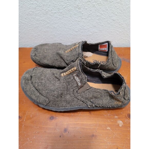 Cushe Men's Slip-On Canvas Loafers Size 9 Casual Lightweight Shoes Durable Rubbe - Picture 4 of 11